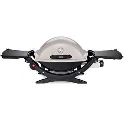 Weber Q 120 Stainless Steel Propane Gas Grill  