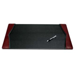 Dacasso Burgundy Leather Desk Pad  