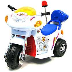 White Knight Battery operated Ride on Motorcycle  Overstock