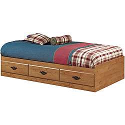 Country Pine Twin size Mates Bed  