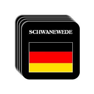  Germany   SCHWANEWEDE Set of 4 Mini Mousepad Coasters 