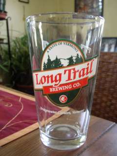 Long Trail Brewing Co. pint Glass  