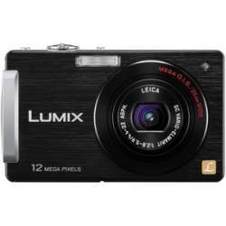   Lumix DMC FX580 Black Point & Shoot Digital Camera  Overstock