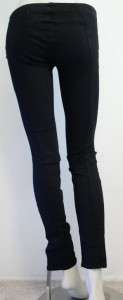 BRAND Women Black Leggings Low Rise Stretchy Jeans Pencil Leg New 