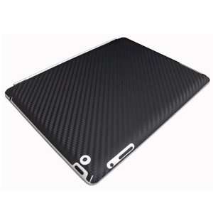  iPad 2 Black Carbon Fibre Skin with iPhone 4 Decal 