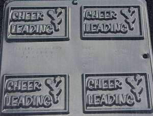 CHEERLEADING CARD CANDY MOLD MOLDS PARTY FAVORS SPORTS  