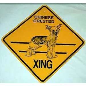  Chinese Crested   Xing Sign 