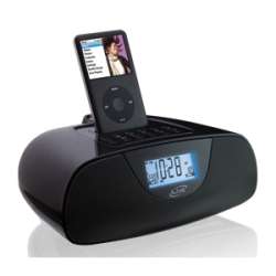 iLIVE IC308B Projection Clock Radio with Dock for iPod  Overstock