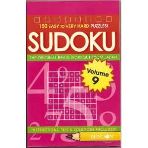  Sudoku Volume 9 150 Easy to Very Hard Puzzles Toys 
