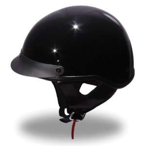 First Manufacturing DOT Compliant Unvented Half Helmet 
