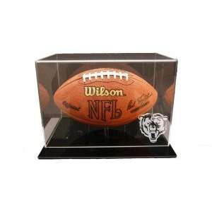  Chicago Bears Black Acrylic Football Display: Sports 