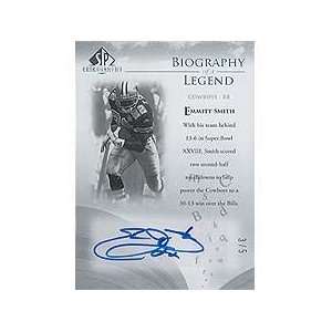  Emmitt Smith 2007 SP SP Chirography #BOL ES Biography of 
