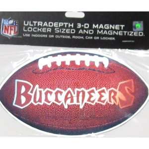  Tampa Bay Buccaneers NFL Hologram 3 D Football Magnet 