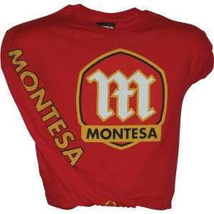  Racing Jersey Long Sleeve Mens Montesa Red XX larg: Sports & Outdoors