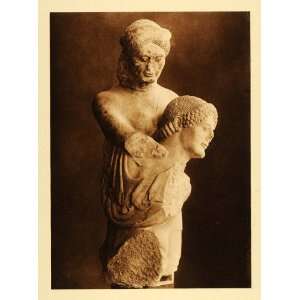  1926 Eretia Theseus Antiope Sculpture Temple Greece Art 