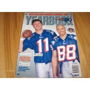   1997 New England Patriots Official Yearbook Magazine Patriots Books
