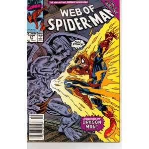  Web of Spider man #61 Comic 1st Series 1985 Everything 