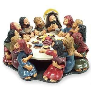 Ceramic sculpture, The Last Supper