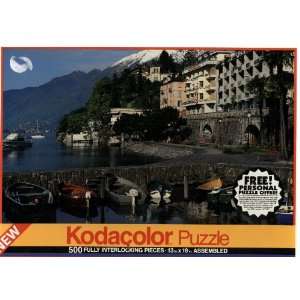   500 Piece Puzzle   Lake Maggiore, Ascona, Switzerland Toys & Games