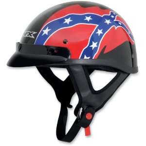  AFX FX 70 Half Motorcycle Helmet Rebel Black Automotive