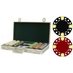   gram Clay Composite Diamond Suited Poker Chips Set