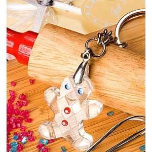 Baby Shower Favors : Gingerbread Man Design Key Chain Favors (30   59 