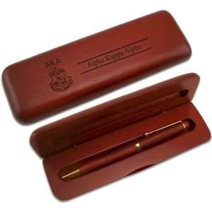  Alpha Kappa Alpha Wooden Pen Set 