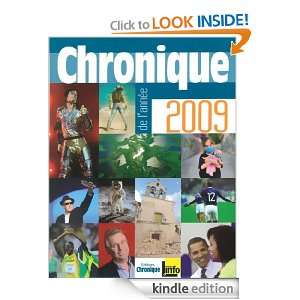 Chronique de lannée 2009 (French Edition) Collectif  