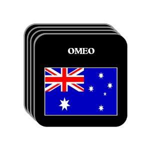 Australia   OMEO Set of 4 Mini Mousepad Coasters