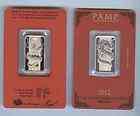 PAMP SUISSE 1/2 OZ. SILVER BAR    SEALED WITH ASSAY CERT.    999 
