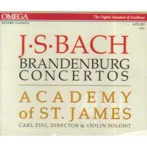 Brandenburg Concerti 1 6 Johann Sebastian Bach, Academy of St. James 