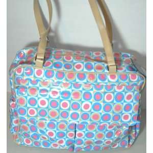 The Celebrity Collection OpArt Diaper Bag With a Matching Changing 