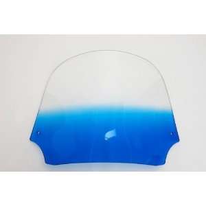  Memphis Shades 5in. Batwing Fairing Windshield   Blue 
