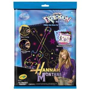  Crayola Hannah Montana Color Explosion scenes to have fun 