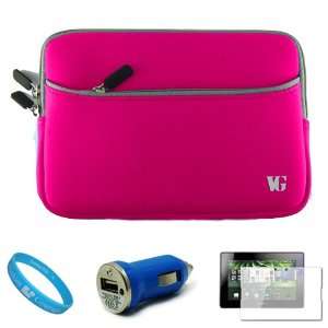  Magenta Neoprene Protective Sleeve Carrying Case Cover 