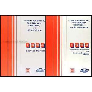  1994 Topkick, Kodiak, B7, P6 Truck Repair Shop Manual 