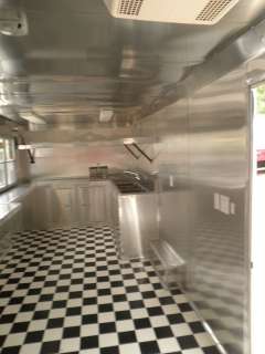   20 YELLOW FOOD EVENT BBQ ENCLOSED RACING CONCESSION TRAILER  