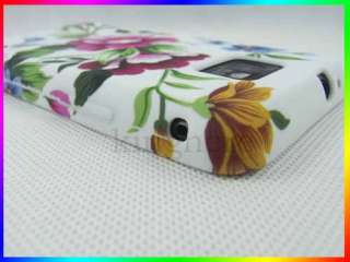 Flower Silicone Soft Rubber Case Cover For Samsung Galaxy S2 II i9100 