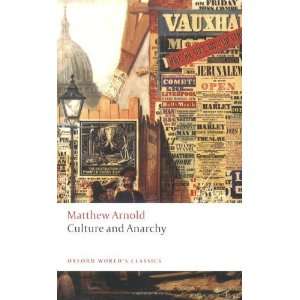  Culture and Anarchy (Oxford Worlds Classics) [Paperback 