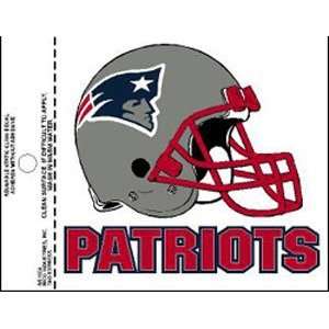  New England Patriots Small Static Cling: Sports & Outdoors