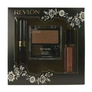  Revlon Face Bronzer, Super Lustrous Lipgloss & Fabulash 