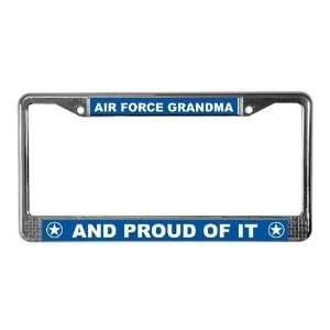  Air Force Grandma Military License Plate Frame by 