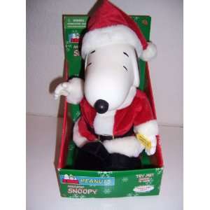   Peanuts Snoopy Animated/Muscial Christmas Plush (2002): Toys & Games