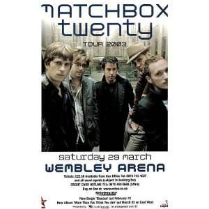 Matchbox 20 (Concert Flyer) Music Poster 