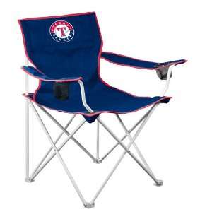  Texas Rangers MLB Deluxe Adult Logo Chair: Sports 
