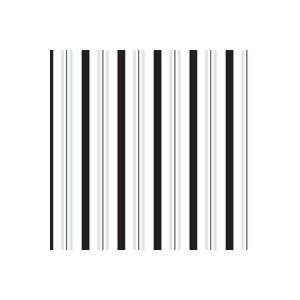  Black and White Stripes 5 x 11 inch Cellophane Bags 