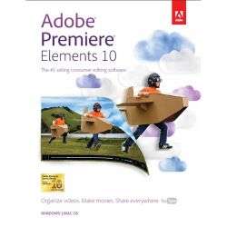 Adobe Premiere Elements v.10.0   Complete Product   1 User  Overstock 
