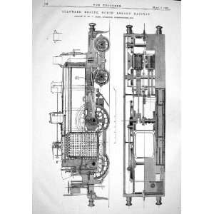  ENGINEERING 1866 STANDARD ENGINE NORTH LONDON RAILWAY 