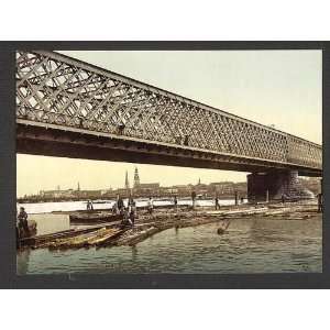   Railway bridge, Riga, Russia, i.e., Latvia 