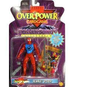    Marvel Overpower > Scarlet Spider Action Figure: Toys & Games